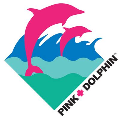 fake pink dolphin clothing|clothing brand with dolphin logo.